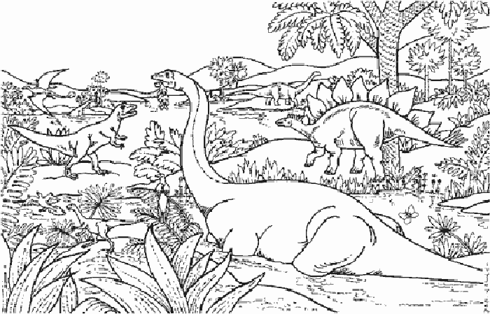 Dinosaur Coloring Pages 33